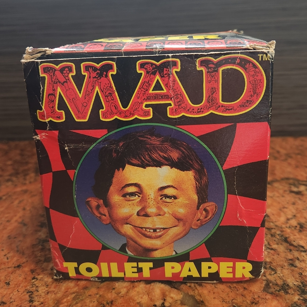 MAD Toilet Paper with Iconic Design, Alfred E. Neuman